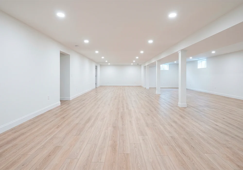 Basement finish photo