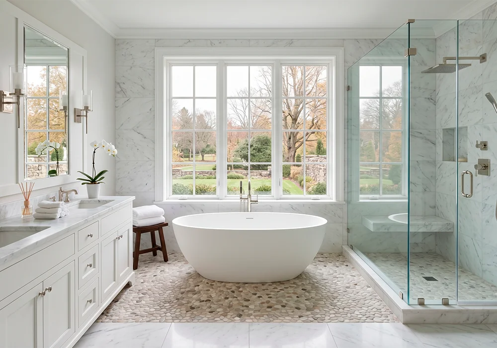 Bathroom remodel photo