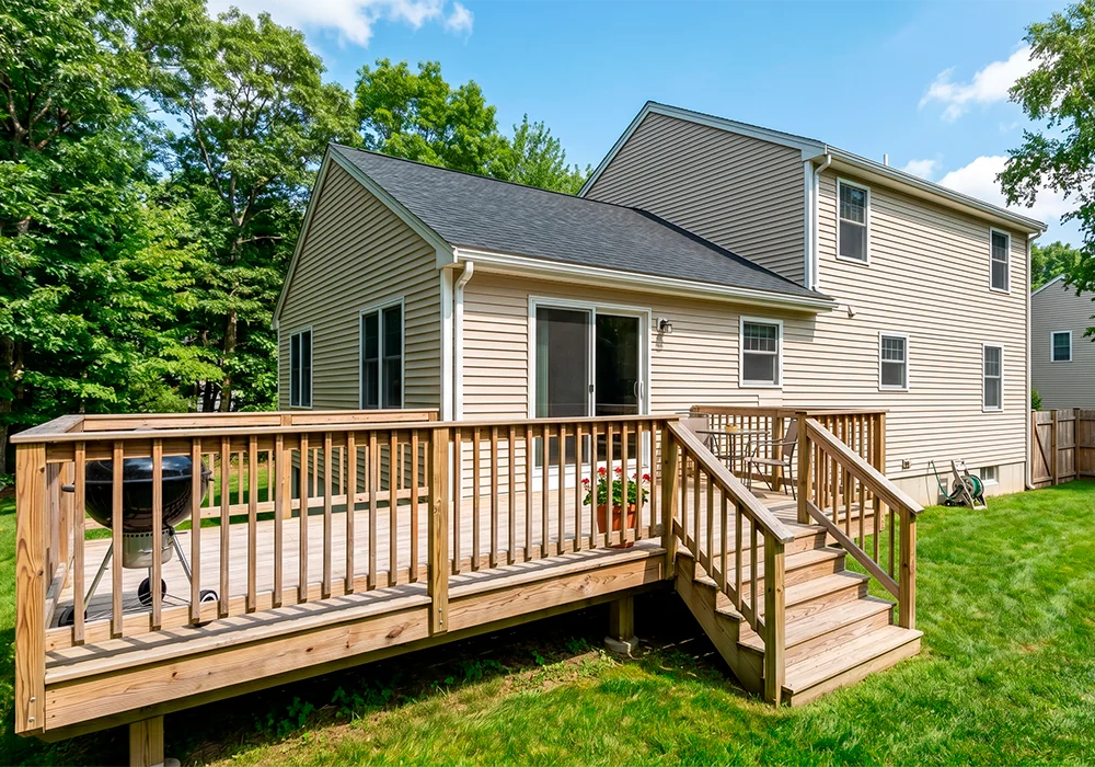 Deck build photo